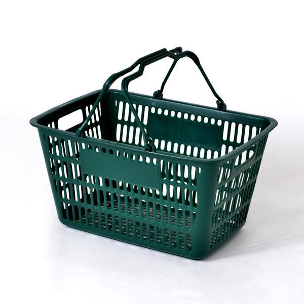 BIG1 ショッピングバスケット ダークグリーン 容量31L 買い物かご