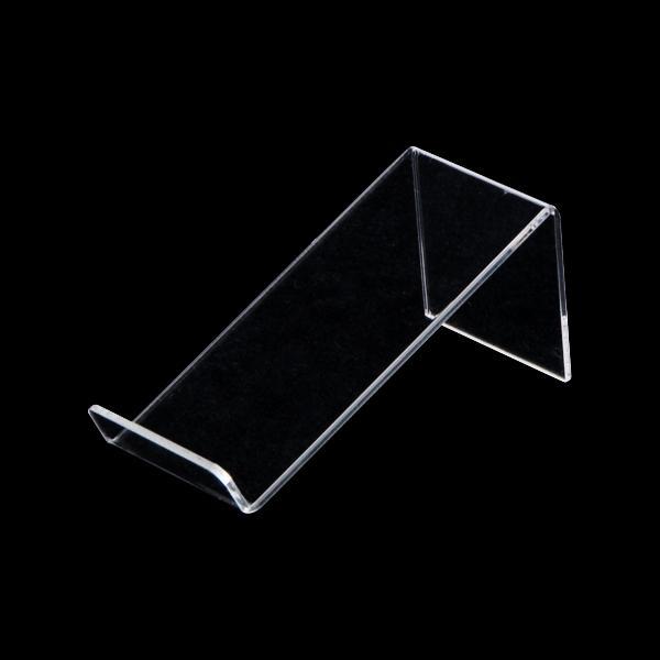 友屋 アクリル商品台 ロータイプ 小 ASL-1 ｜透明 クリア 店舗用品