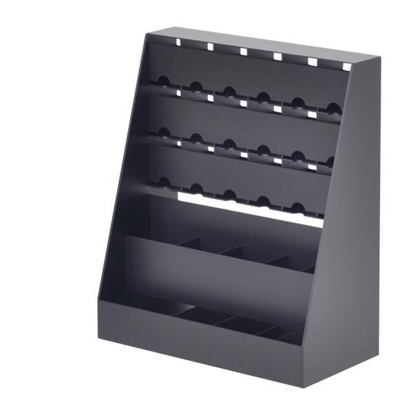 ホットドリンクディスプレイ 3段 友屋 ドリンク用ポーションラック M : ショップバルーン ヤフー