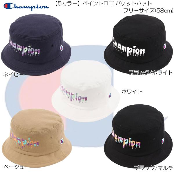 Champion（チャンピオン） ペイントロゴ バケットハット ユニセックス