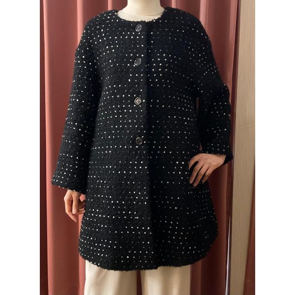 SALE 40%off】 KOKIA コキア ネップノーカラーコート : セレクト