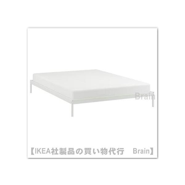 イケア（IKEA） VEVELSTAD/ベベルスタード ベッドフレームすのこ付き
