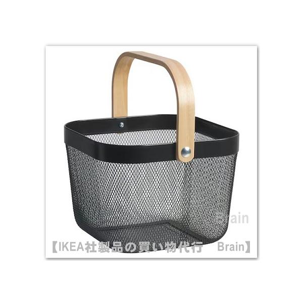 イケア（IKEA） RISATORP/リーサトルプ バスケット25x26x18 cm