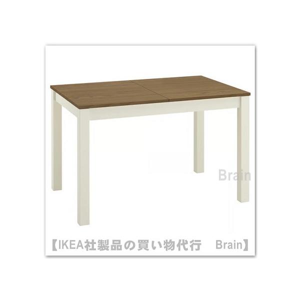 イケア（IKEA） ALHULT/オールフルト 伸長式テーブル4〜6人用 ベージュ