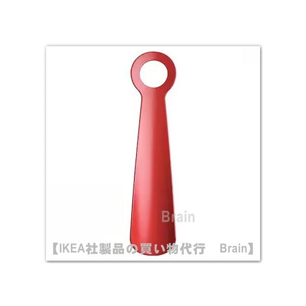 ■カラー：ブライトレッド■商品の大きさ長さ: 18 cm■主な特徴- 小さくて色鮮やかな靴べら。どんなフックにも掛けやすいデザインです- 金属製の靴べらなので、短くても頑丈。靴をスムーズにはけます- 小型なので旅行に持って行くのにも便利です...