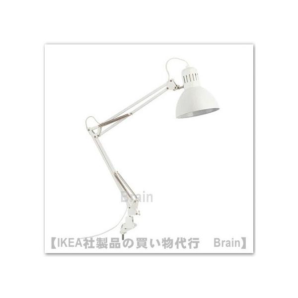 ＩＫＥＡ、イケア　TERTIAL/テルティアル　ワークランプ■カラー：ホワイト■商品の大きさ最大: 13 Wシェードの直径: 17 cmコードの長さ: 1.5 m■主な特徴- アームとヘッドを動かして光の向きを調節できます- テーブルランプ...