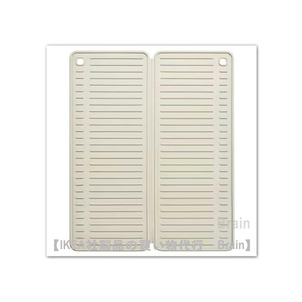 ■カラー：ベージュ■商品の大きさ長さ: 51 cm幅: 42 cm■主な特徴- 洗った食器を乾かすスペースを手早く簡単に増やせます- お手持ちの水切りの下に敷けば、水受けトレーになります- 水切りの突起と間隔の広い溝が、食器やグラスがすべる...