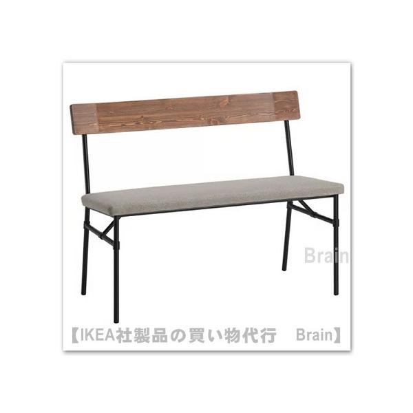 ■カラー：ティッブレビ/ダークベージュ■商品の大きさ幅: 102 cm奥行き: 46 cm高さ: 80 cmシートの高さ: 46 cm最大荷重：110kg■主な特徴- 快適なファブリックチェアは、家族とゆっくり楽しむディナーやゲームナイトに...