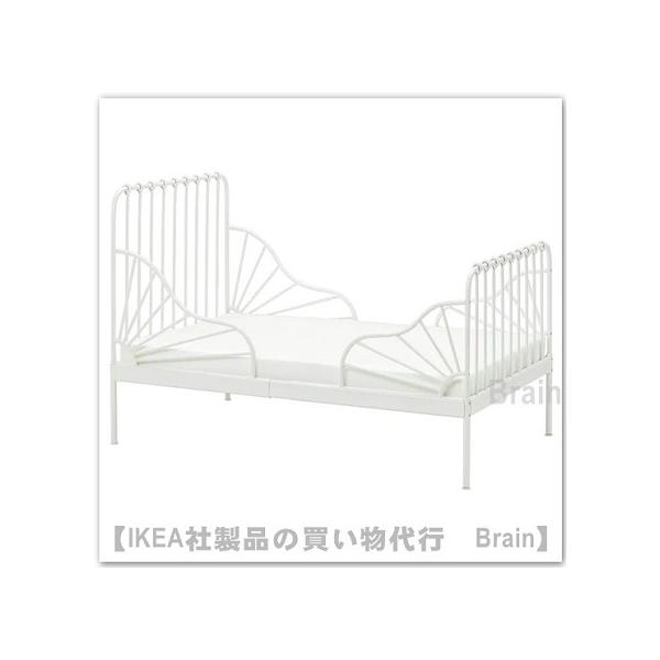 IKEA ミンネン 伸長式ベッドフレーム すのこ付き 80×200cm (ベッド