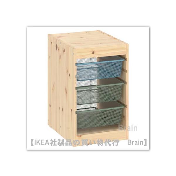 イケア（IKEA） TROFAST/トロファスト 収納コンビネーション32x44x53