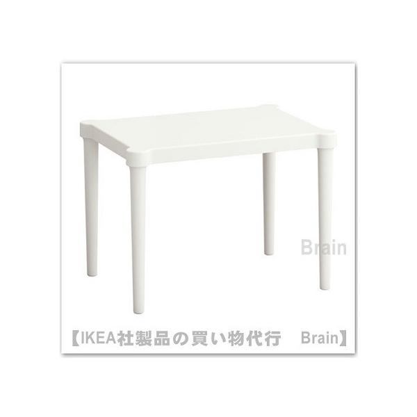 ■カラー：ホワイト■商品の大きさ長さ: 58 cm幅: 42 cm高さ: 43 cm ■主な特徴- 室内・屋外兼用- 組み立てが簡単です。工具やネジは必要ありません- 重ねて収納できます- 非常に軽量なので移動が簡単です デザイナーK Ha...