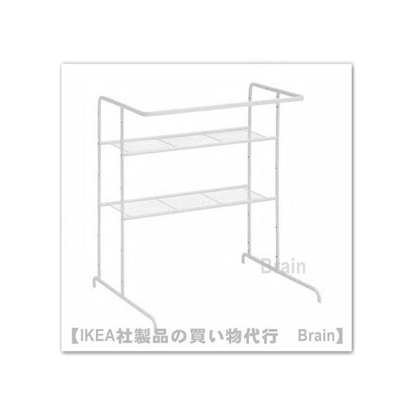 22公式店舗 Ikea バスタオルハンガー イケア Rassligラッスリグタオルスタンド 棚