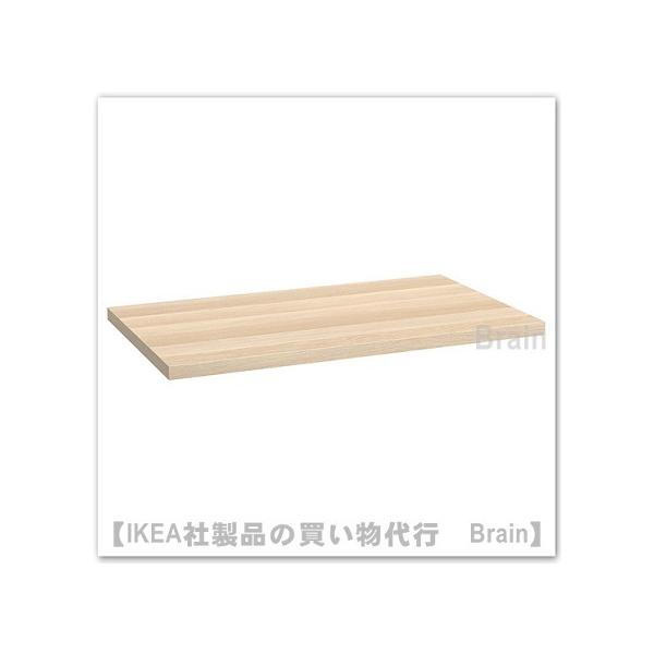 ■カラー：ホワイトステイン オーク調■商品の大きさ長さ: 100 cm幅: 60 cm厚さ: 3.4 cm最大荷重: 50 kg■主な特徴- 下穴が開いているので、簡単にお好みの脚を取り付けて自分らしいスタイルのテーブルをつくれます■パッケ...