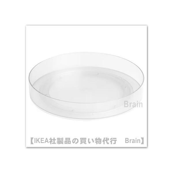 ＩＫＥＡ/イケア　KLIPPKAKTUS/クリップカクトゥス　収納用ターンテーブル　透明（405.728.08/40572808）