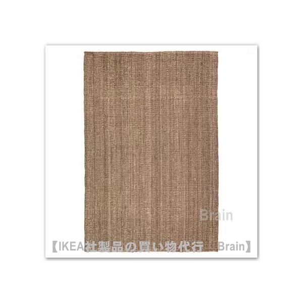 イケア（IKEA） LOHALS/ローハルス ラグ 平織り133x195 cm ナチュラル