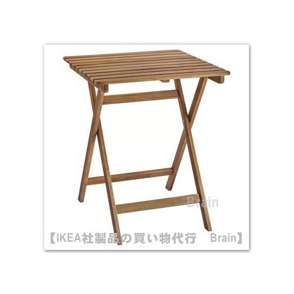 イケア（IKEA） ASKHOLMEN/アスクホルメン 折りたたみ式 テーブル60x62