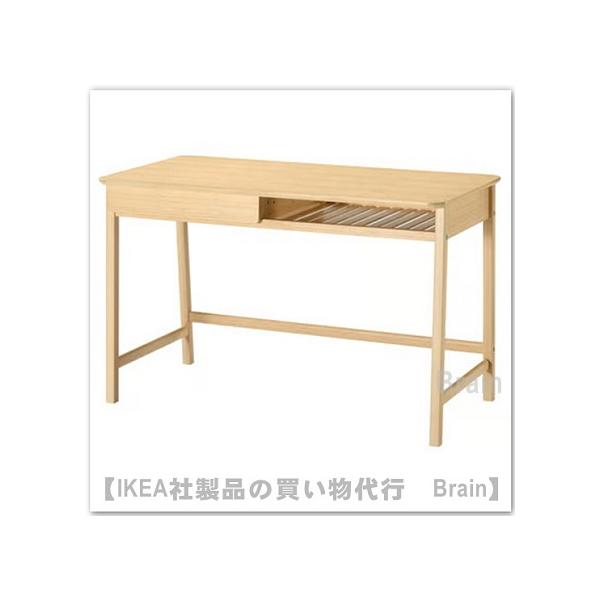 ＩＫＥＡ/イケア BETESHAST/ベーテヘスト デスク120x60 cm ライトバンブー（506.198.05/50619805）