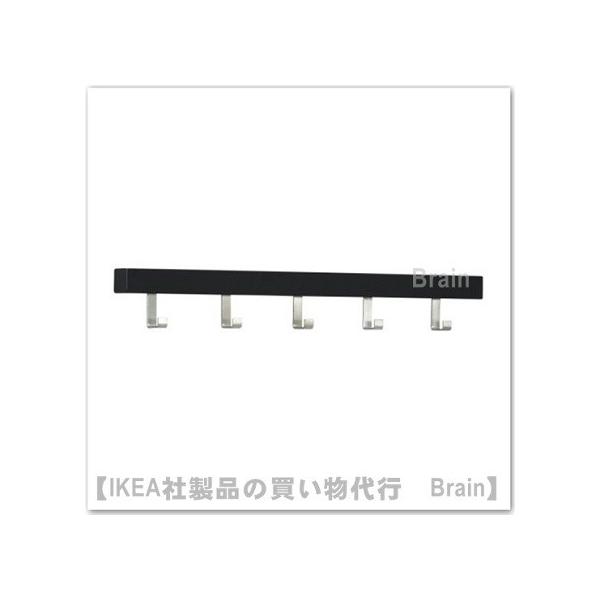 ＩＫＥＡ/イケア　TJUSIG　ハンガー 扉/ 壁用　ブラック（602.426.66）