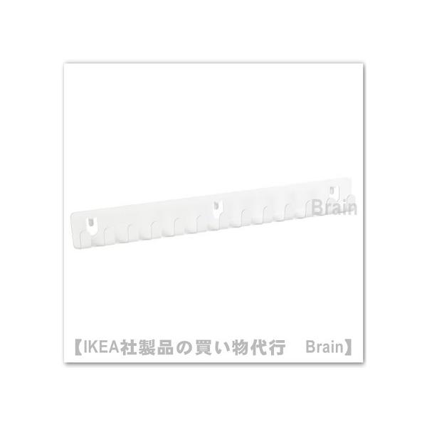■カラー：ホワイト■商品の大きさ奥行き: 2 cm高さ: 3 cm幅: 28 cm■主な特徴- たくさんのフックに鍵やスカーフ、ジュエリーなどの小さいアイテムを掛けて収納できます。細長いスペースにはペンを置けます- 取り付けも移動も簡単。工...