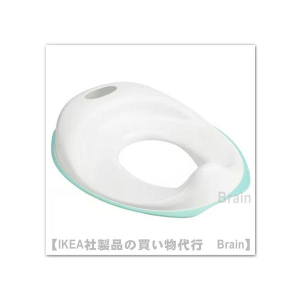 ■カラー：ホワイト/ターコイズ■商品の大きさ幅: 30 cm奥行き: 37 cm■主な特徴- お子さま用の便座があるとトイレトレーニングがはかどります。丸みを帯びて手前が高くなった小さな便座なら、お子さまが快適に座れます- 裏に滑り止めが付...