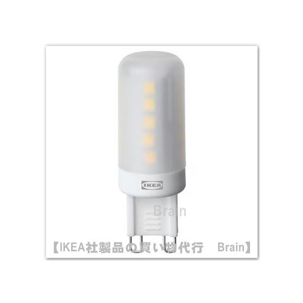 ＩＫＥＡ/イケア　SOLHETTA/ソールヘッタ　LED電球 G9/440ルーメン・調光可能　オパールホワイト（606.226.66/60622666）