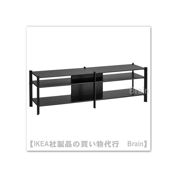 【直接取引限定】IKEA テレビ台　✨値下げ交渉可✨ イケア（IKEA） JATTESTA/イェッテスタ テレビ台160x40x49 cm ブラック