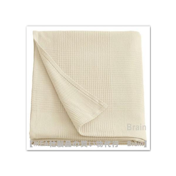 ■カラー：ナチュラル■商品の大きさ長さ: 250 cm幅: 150 cm■主な特徴- シングルベッドのベッドカバーとしても、大きめのブランケットとしても使えます- 綿100％。耐久性に優れた天然素材です- 無染色・無漂白の布地なので、自然な...