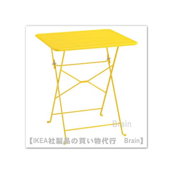 イケア（IKEA） SUNDSO/スンドソー 折りたたみ式テーブル 屋外用65x65