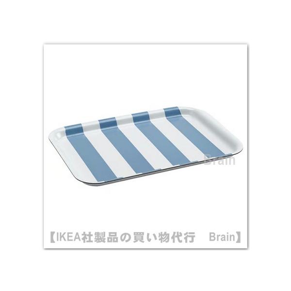 ■カラー：ホワイト/グレーブルー■商品の大きさ高さ: 2 cm長さ: 28 cm幅: 20 cm■主な特徴- この小型トレイは、一杯のコーヒーや紅茶とスナックにぴったりなサイズ。壁に飾ったり、キッチンのタイルに立て掛けてもおしゃれです- 縁...