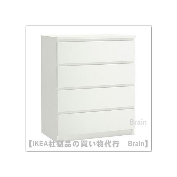 IKEA MALM チェスト IKEA 203.546.46MALMチェスト4段引き出し取扱説明書