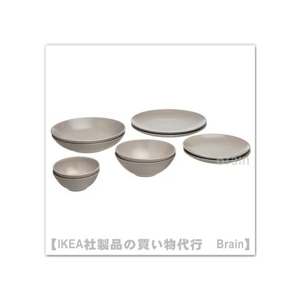 イケア（IKEA） FARGKLAR/フェルグクラー 食器 10点セット マット