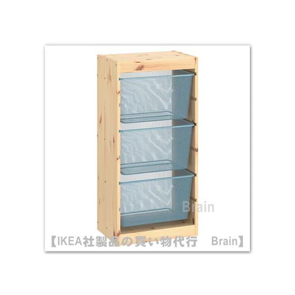 イケア（IKEA） TROFAST/トロファスト 収納コンビネーション44x30x91