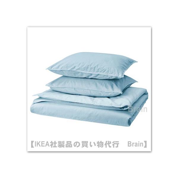 イケア（IKEA） ANGSLILJA/エングスリリア 掛け布団カバー＆枕カバー