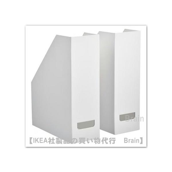 ■カラー：ホワイト■商品の大きさ幅: 10 cm奥行き: 25 cm高さ: 30 cmパッケージ個数: 2 ピース■お役立ち情報- BILLY/ビリー 本棚、または奥行き25cm以上の棚にすっきり収まります- 雑誌やノート、書類をおしゃれに...