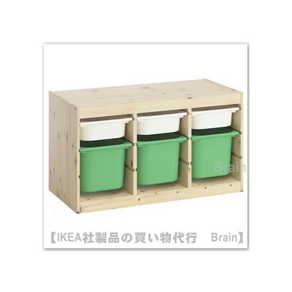 イケア（IKEA） TROFAST/トロファスト 収納コンビネーション93x44x53