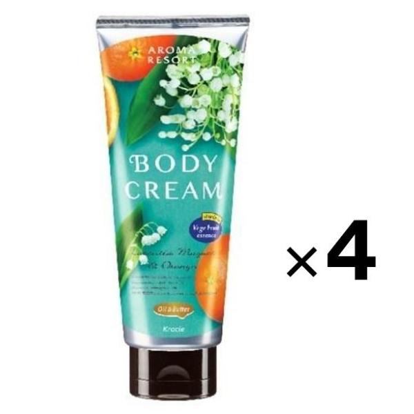 Kracie（クラシエ） 4個セット アロマリゾートボディクリームLミュゲ