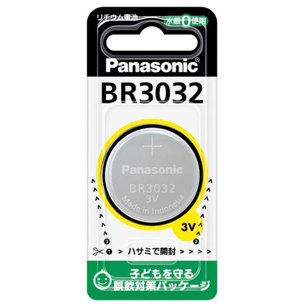 パナソニック リチウム電池 コイン形 3V 1個入 BR3032