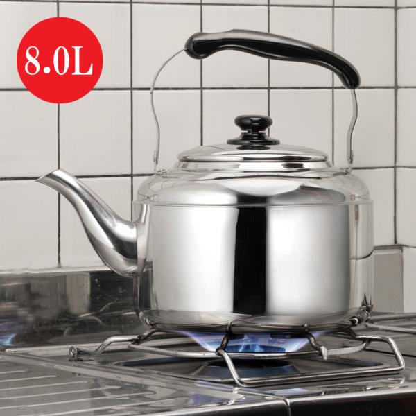 やかん ケトル 大容量 ステンレス ビッグケトル ネオ 8.0L 200V電磁