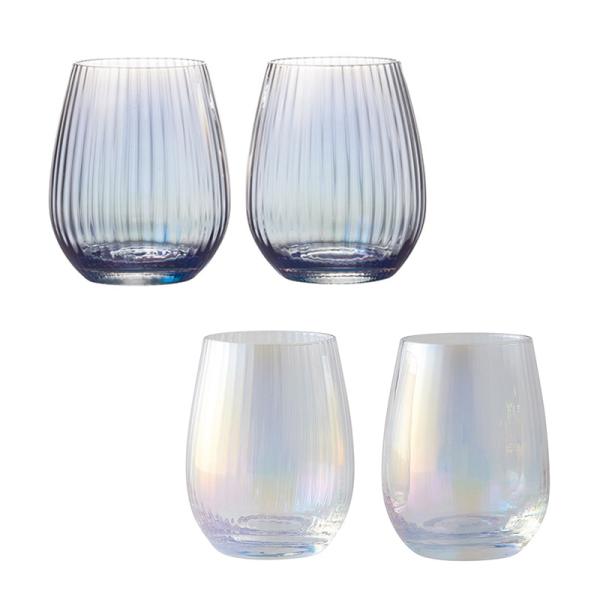ガラス製 レクタングルプレート 5枚セット　　クラタ☀︎クラフト☀︎グラス Prism 食器セット グラス 420ml 2個組 ソーダガラス プリズム