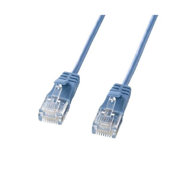 (�܂Ƃ�)�T�����T�v���C �J�e�S��6�����ɍ�LAN�P�[�u�� (�u���[�A1m) KB-SL6-01BL�k×10�Z�b�g�l