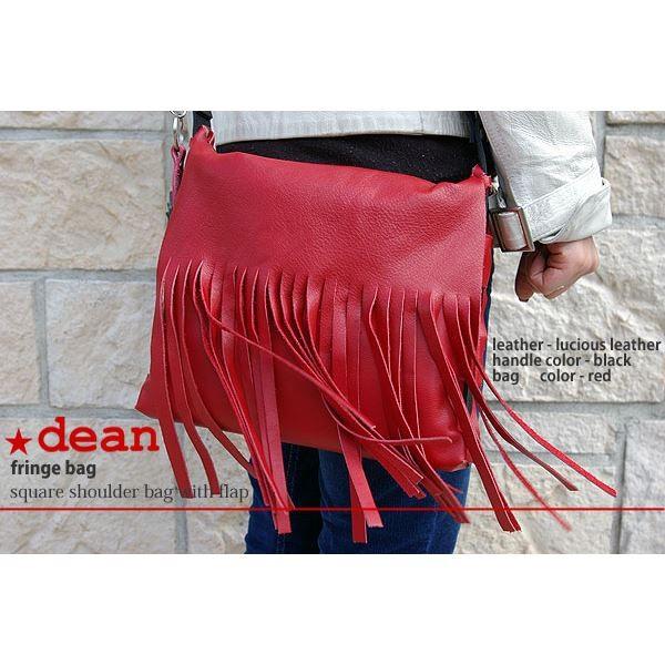 dean�i�f�B�[���j fringe bag �V�����_�[�o�b�O �΂߂����o�b�O ��