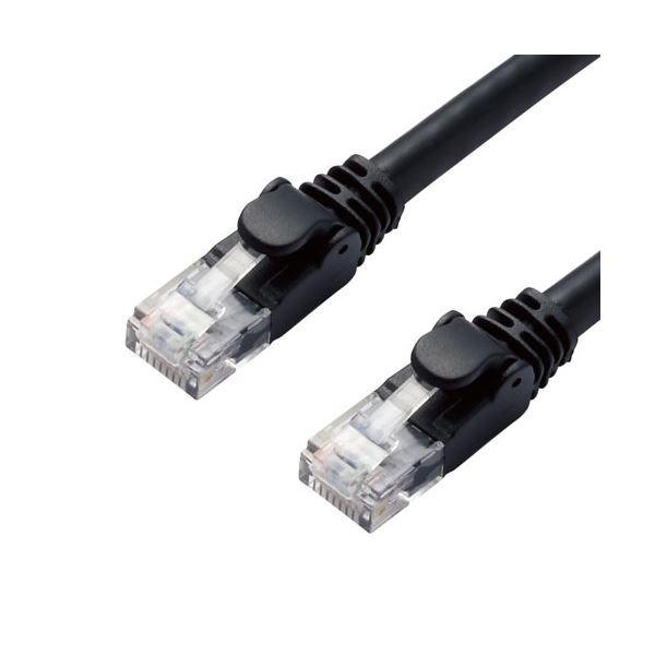 �i�܂Ƃ߁j �G���R�� LAN�P�[�u���^CAT6A�^�X�^���_�[�h�^1m�^�u���b�N LD-GPA�^BK1 �k×5�Z�b�g�l