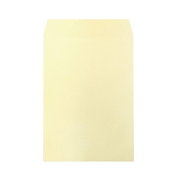 ハート 透けないカラー封筒 テープ付角2 パステルクリーム XEP473 1セット（500枚：100枚×5パック）