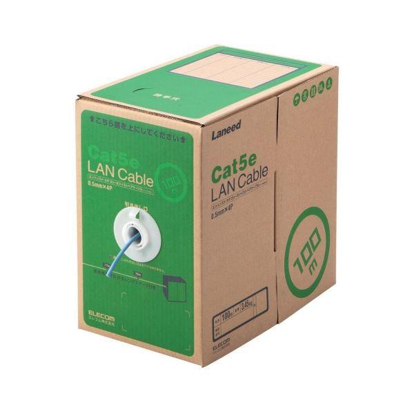 GR EU RoHSwߏLANP[u(Cat5e P) u[ 100m LD-CT2/BU100/RS 1