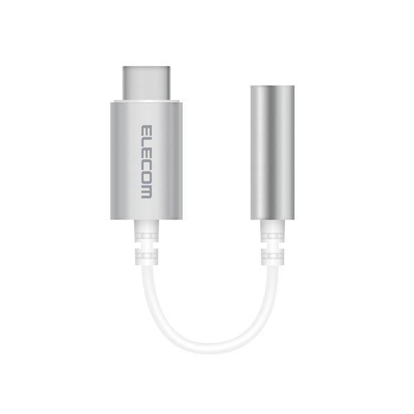 5�Z�b�g �G���R�� Type-C-4�Ƀ�3.5mm�X�e���I�~�j�v���O�ϊ��P�[�u��/�f�U�C���ϋv/�V���o�[ AD-C35DSSVX5