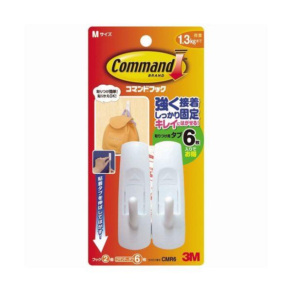 (�܂Ƃ�) 3M �R�}���h�t�b�N M �I�t�z���C�g �t�b�N2��+�^�u6�� CMR6 1�p�b�N �k×30�Z�b�g�l