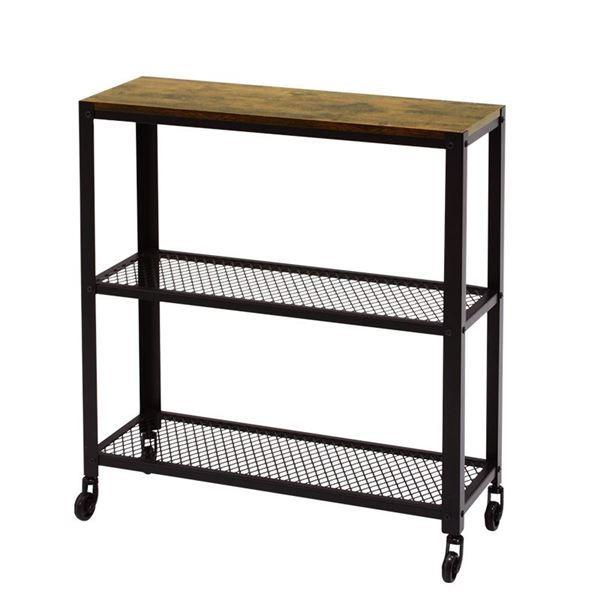 �r���e�[�W�� ���[���b�N/���[�I �k3�i ��80×���s30×����87.5cm�l �X�`�[���t���[�� �L���X�^�[�t�� �g���i