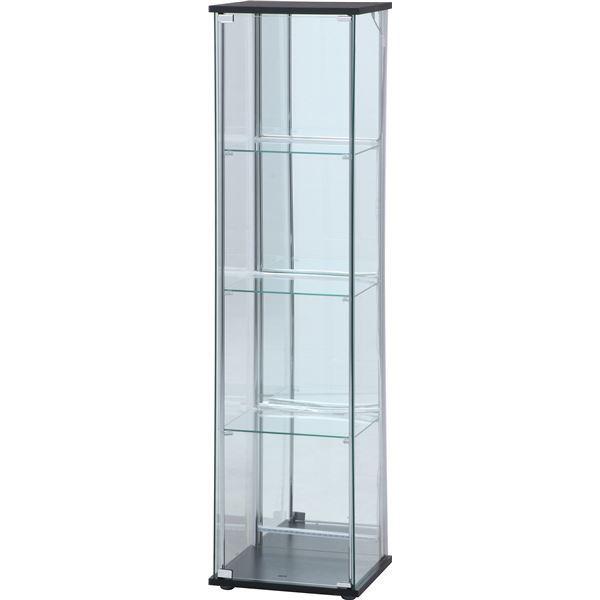 RNVP[X 42.5×s36.5×162cm 4i ubN KX wʃ~[ LED fBXvCP[X rO