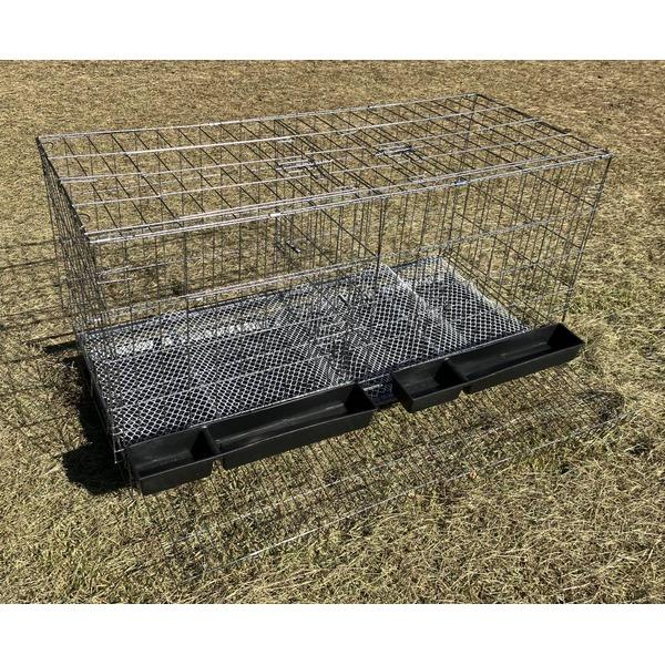 大型 鳥かご バードケージ 鳥籠 高さ650×幅1200×奥行500mm 烏骨鶏 鶏