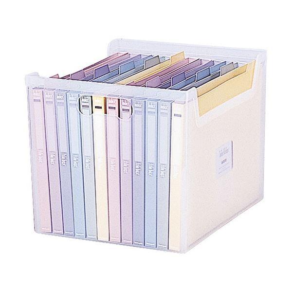 (�܂Ƃ�) �i�J�o���V �C���f�b�N�X�t�@�C���{�b�N�X F4 A4���R �y�[�p�[�t�@�C��12���t �N���A �t�{I-F4-C 1�� �k×3�Z�b�g�l